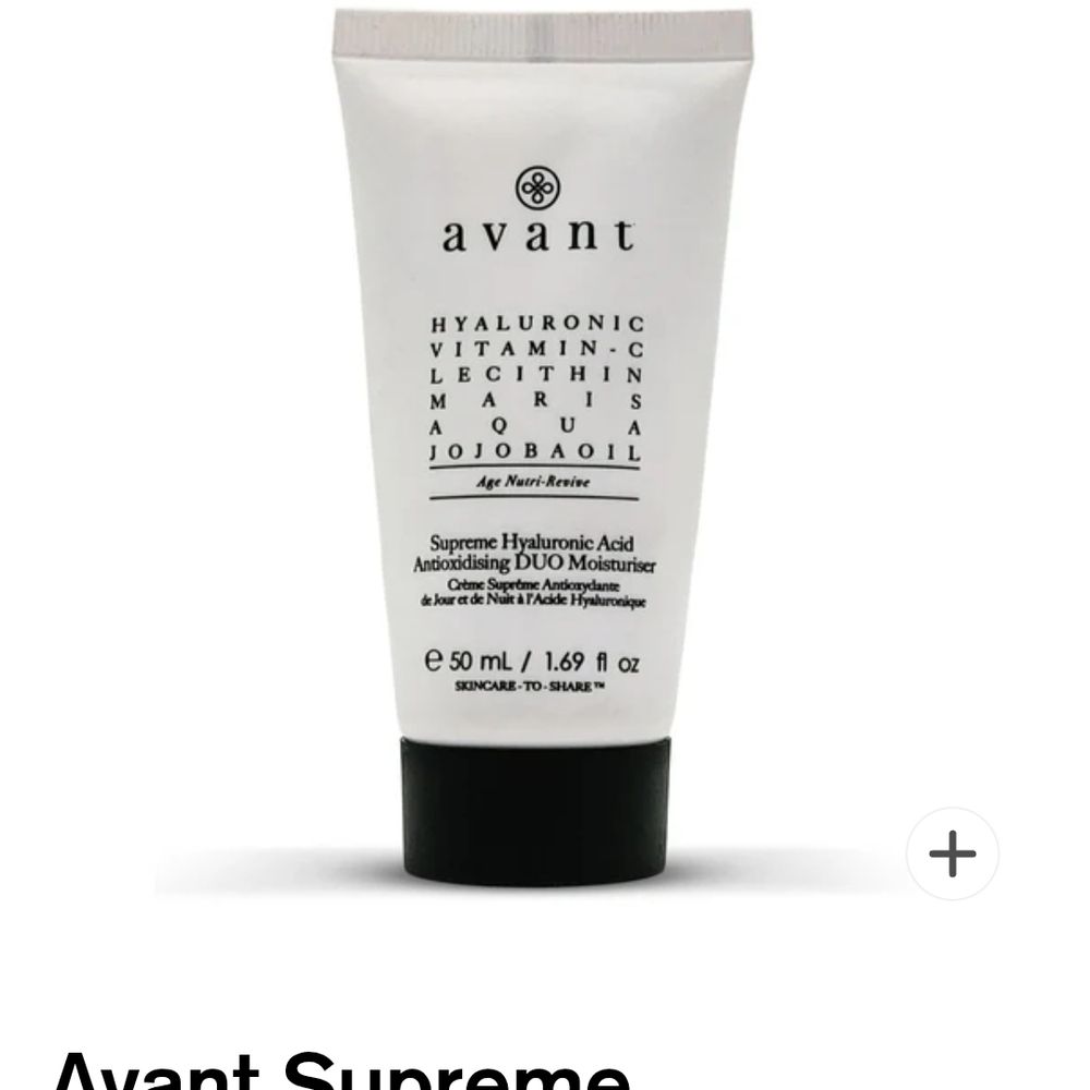 Avant Supreme Hyaluronic Acid Moisturizer